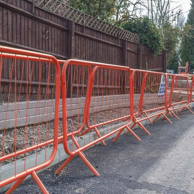 Customized Removable Steel Crowd Control Barrier Factory Supply Safety Duty Pedestrian Pedestrian Barrier Safety Fence Fence Concert Traffic Fence Event Fence, Fencing, Garden Fence image 2