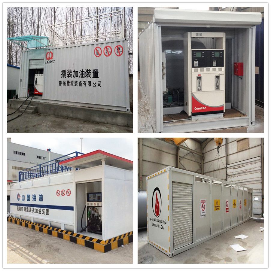 20FT Portable Bulk Storage Container Diesel Filling Station